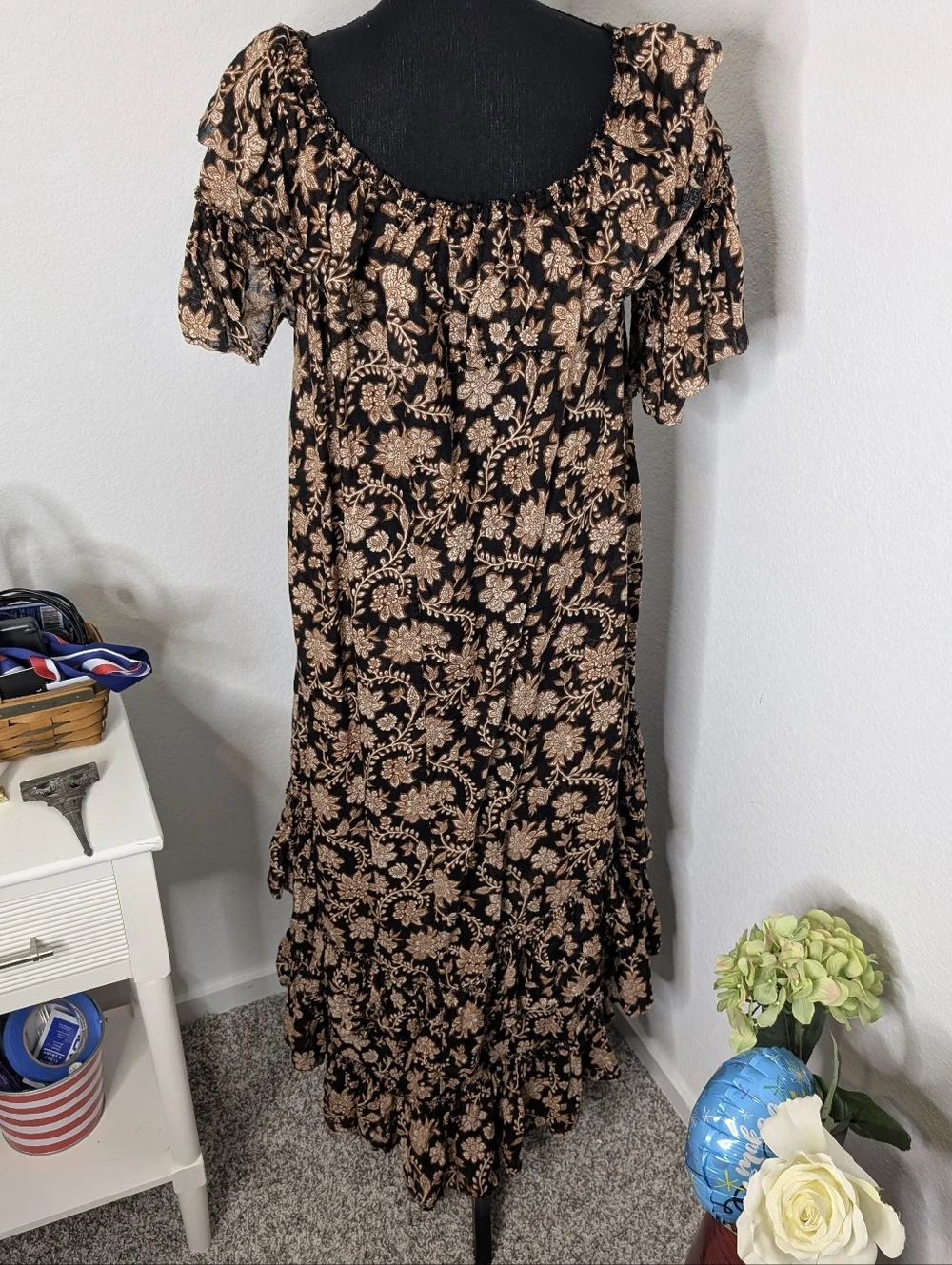 Zimmermann Floral Off-the-Shoulder Tulsi Dress - Picture 5 of 9